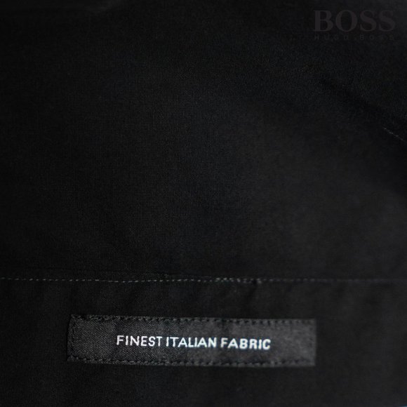 Hugo Boss Men's Black Tuxedo Shirt (size 42) - Picture 5 of 5